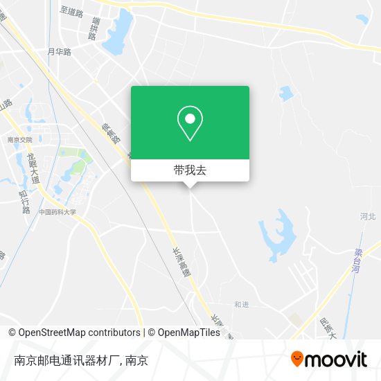 南京邮电通讯器材厂地图