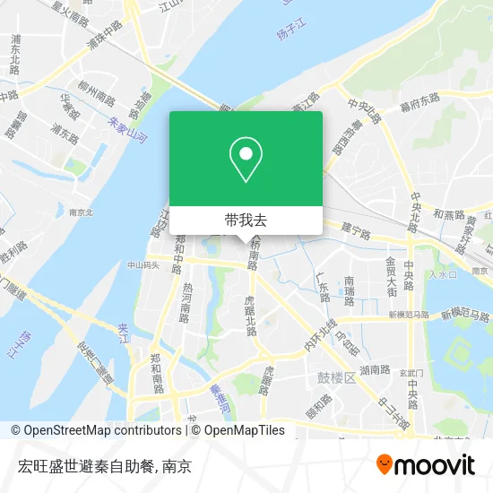 宏旺盛世避秦自助餐地图