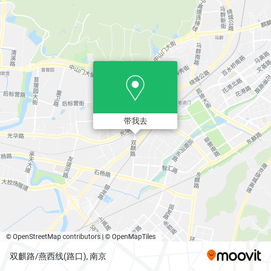 双麒路/燕西线(路口)地图
