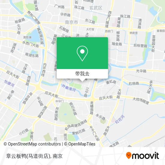 章云板鸭(马道街店)地图