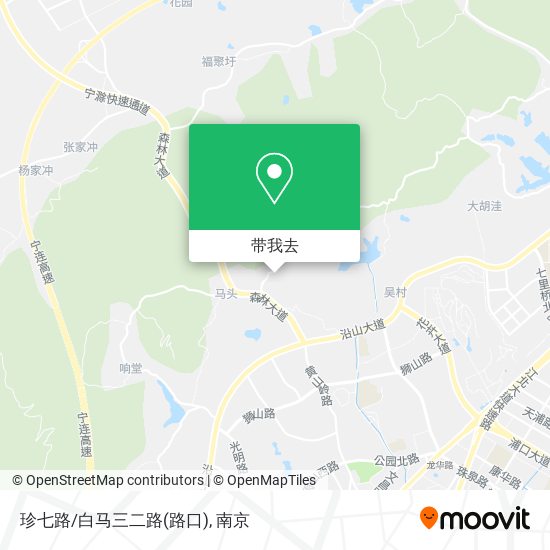 珍七路/白马三二路(路口)地图