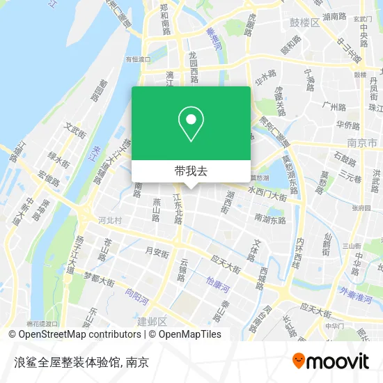 浪鲨全屋整装体验馆地图