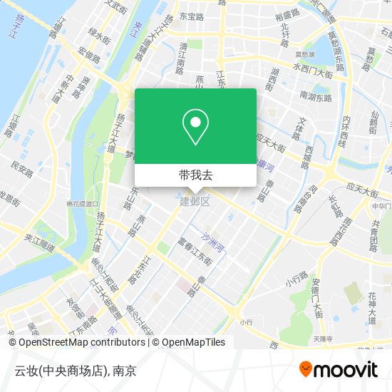 云妆(中央商场店)地图