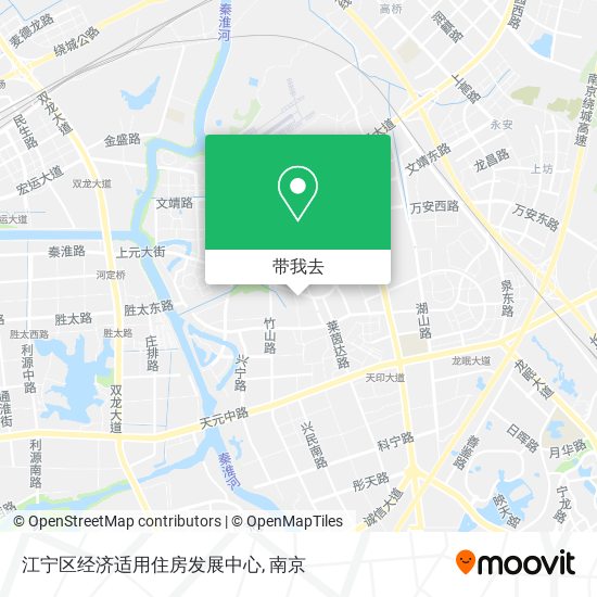 江宁区经济适用住房发展中心地图