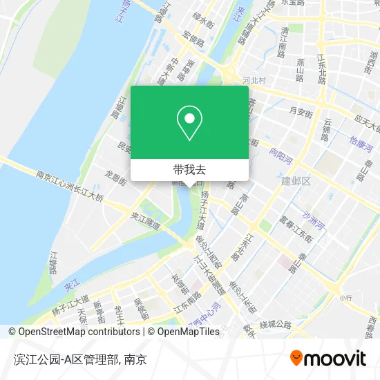滨江公园-A区管理部地图