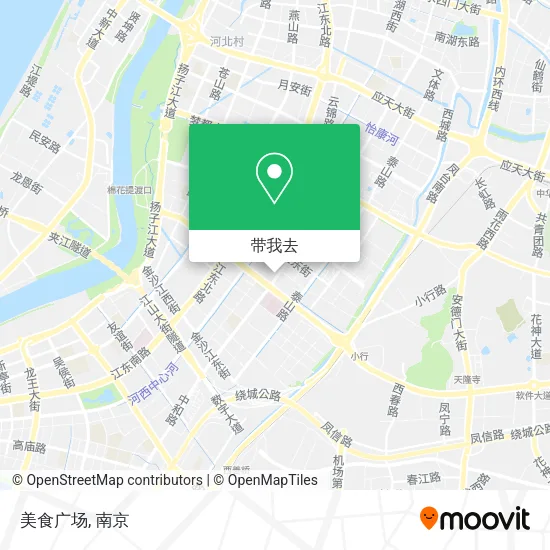 美食广场地图