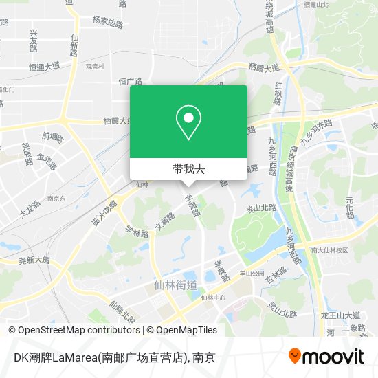 DK潮牌LaMarea(南邮广场直营店)地图