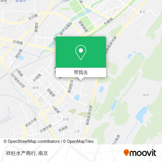 祥柱水产商行地图