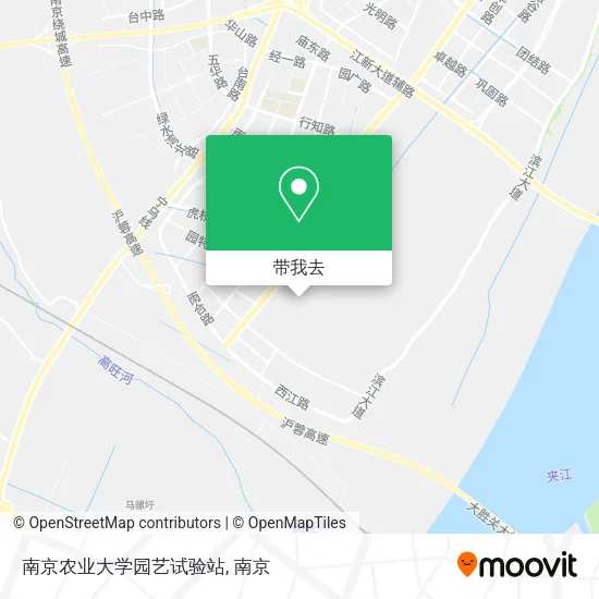 南京农业大学园艺试验站地图