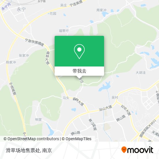 滑草场地售票处地图