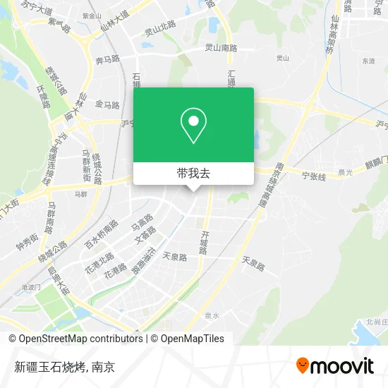 新疆玉石烧烤地图