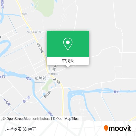 瓜埠敬老院地图