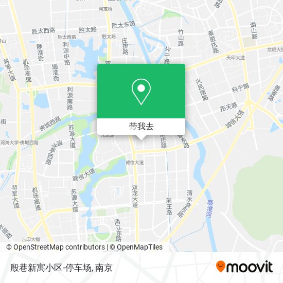殷巷新寓小区-停车场地图
