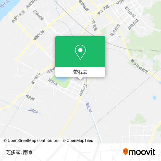 芝多家地图