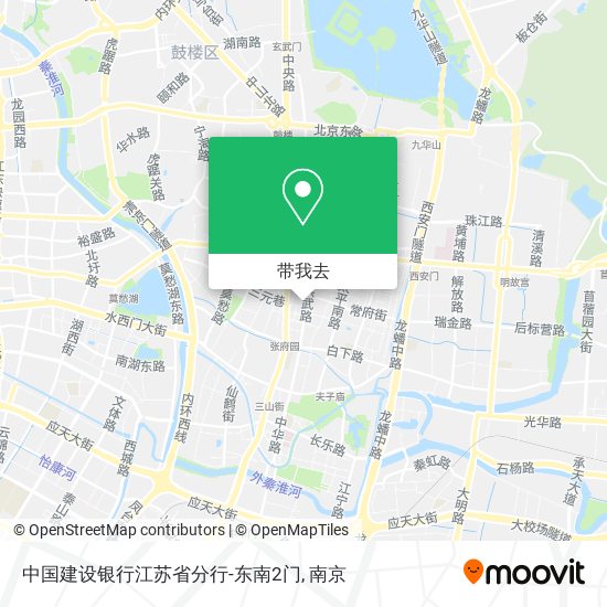 中国建设银行江苏省分行-东南2门地图