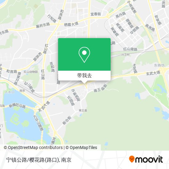 宁镇公路/樱花路(路口)地图