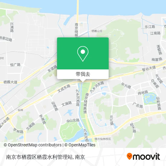 南京市栖霞区栖霞水利管理站地图