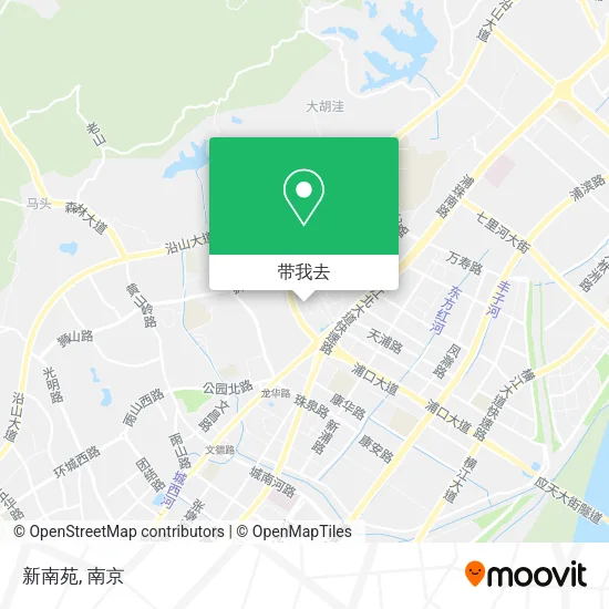 新南苑地图