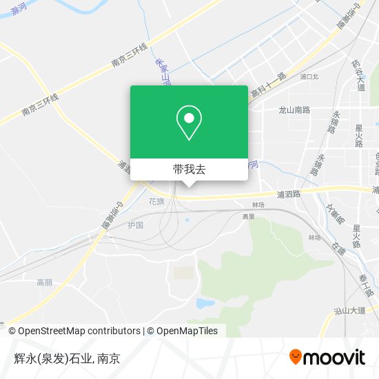 辉永(泉发)石业地图