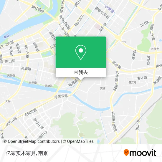 亿家实木家具地图