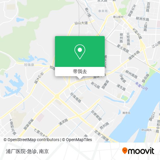 浦厂医院-急诊地图