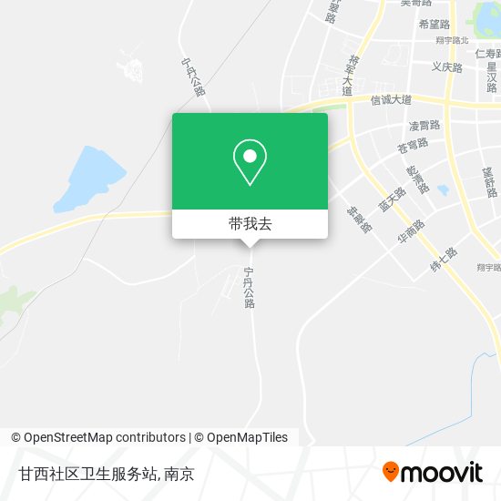甘西社区卫生服务站地图