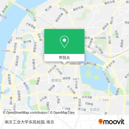 南京工业大学东苑校园地图