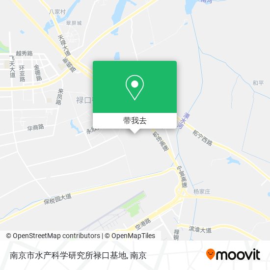 南京市水产科学研究所禄口基地地图