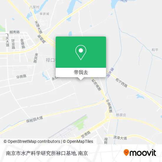 南京市水产科学研究所禄口基地地图