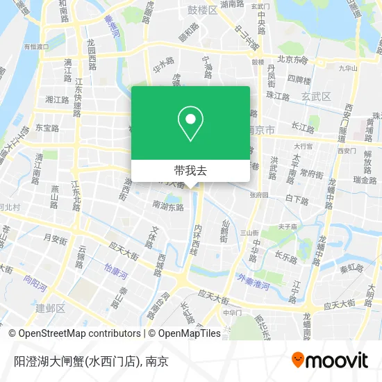阳澄湖大闸蟹(水西门店)地图
