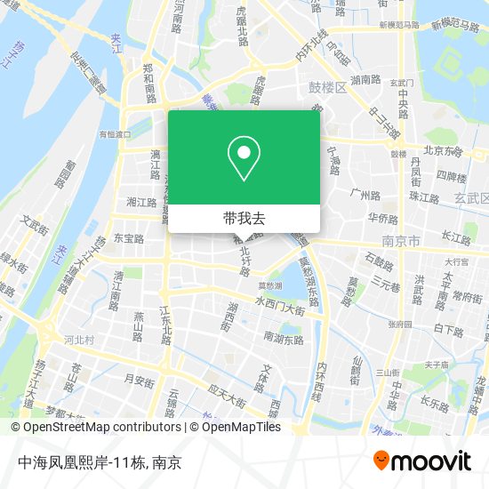 中海凤凰熙岸-11栋地图