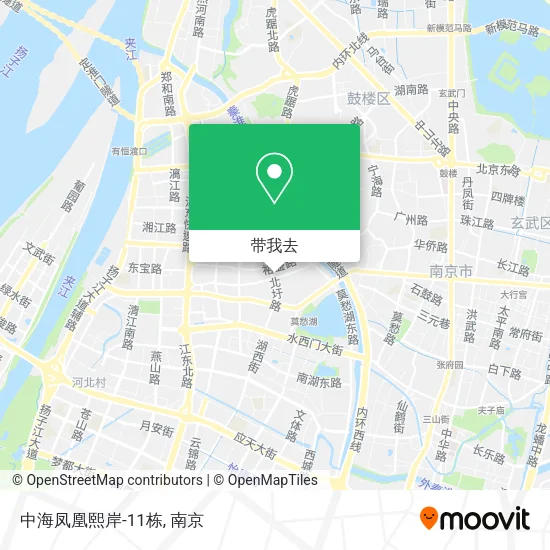 中海凤凰熙岸-11栋地图