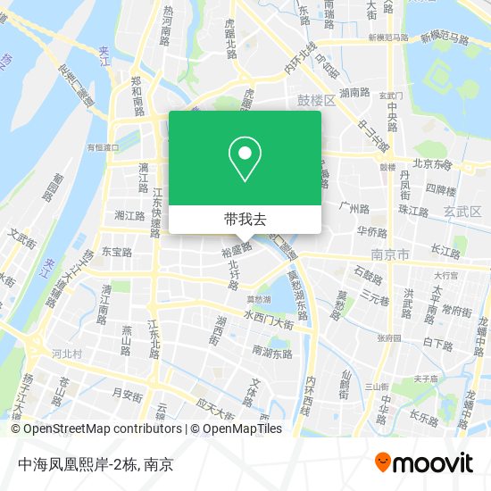 中海凤凰熙岸-2栋地图