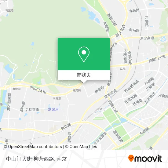 中山门大街·柳营西路地图