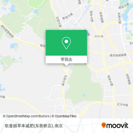 歌曼丽草本减肥(东善桥店)地图