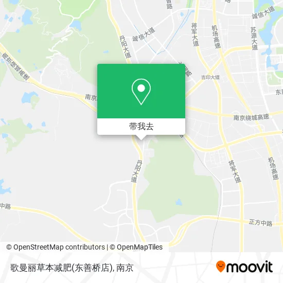 歌曼丽草本减肥(东善桥店)地图