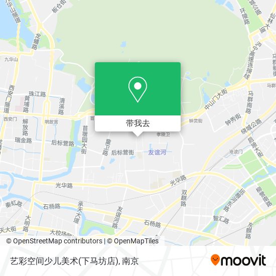 艺彩空间少儿美术(下马坊店)地图