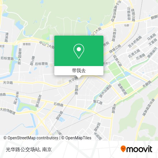 光华路公交场站地图