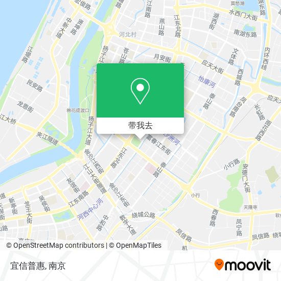 宜信普惠地图