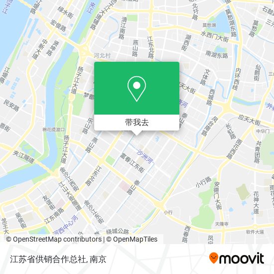 江苏省供销合作总社地图