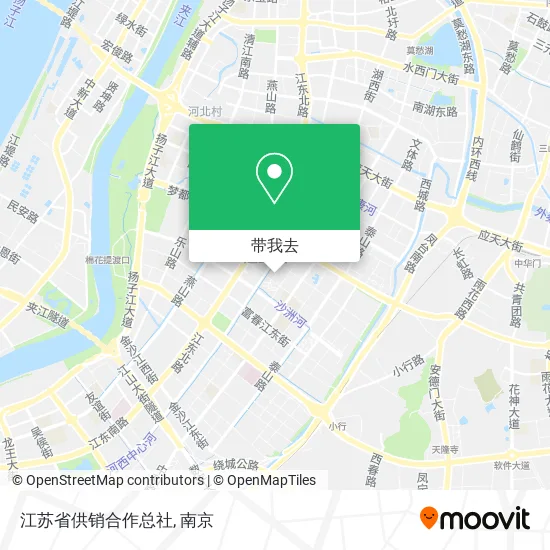 江苏省供销合作总社地图