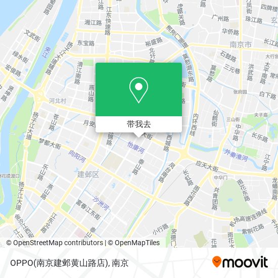 OPPO(南京建邺黄山路店)地图