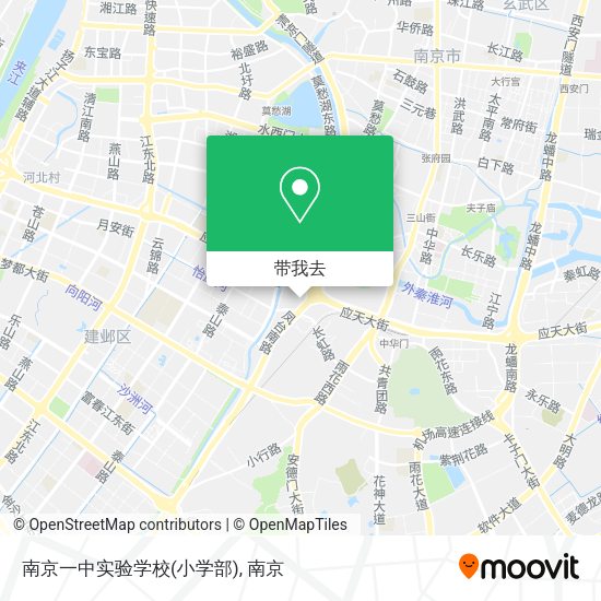 南京一中实验学校(小学部)地图