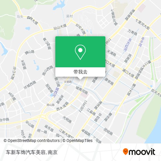 车新车饰汽车美容地图