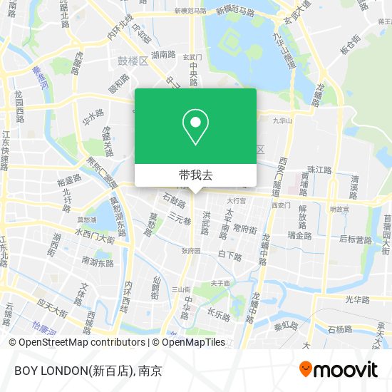 BOY LONDON(新百店)地图