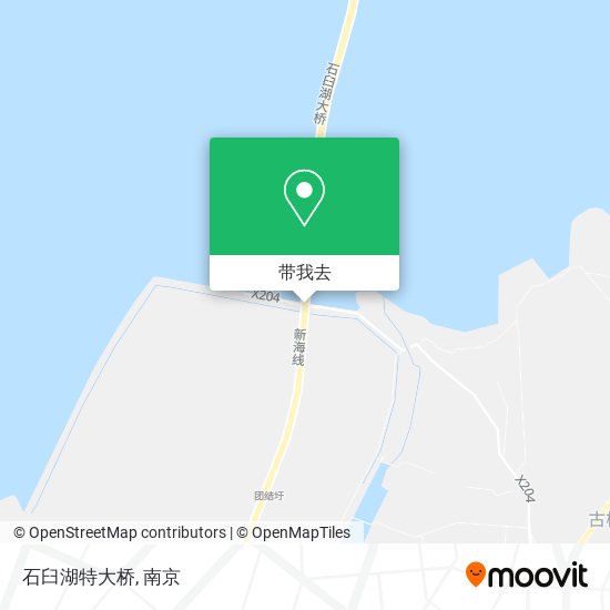 石臼湖特大桥地图