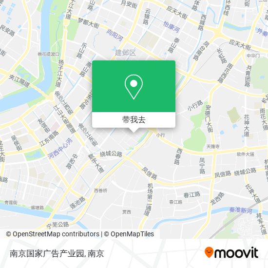 南京国家广告产业园地图