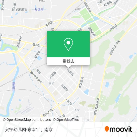 兴宁幼儿园-东南1门地图