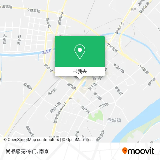 尚品馨苑-东门地图