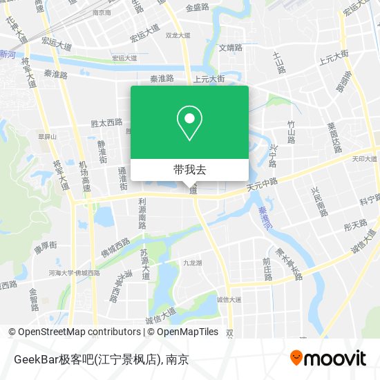 GeekBar极客吧(江宁景枫店)地图